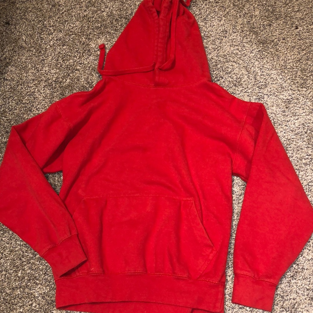 Fashion nova red hoodie!